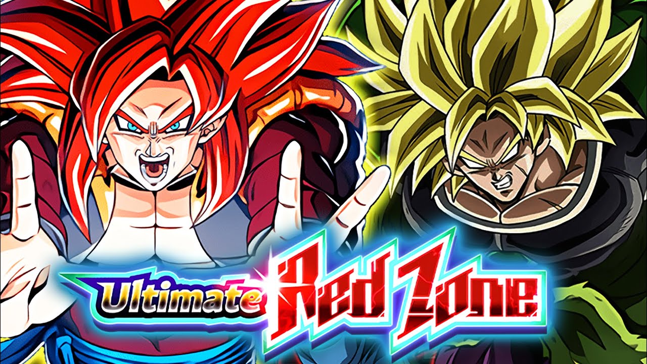 FULL SSJ4 SA COUNTER TEAM DESTROYS RED ZONE BROLY! (DBZ: DOKKAN BATTLE)
