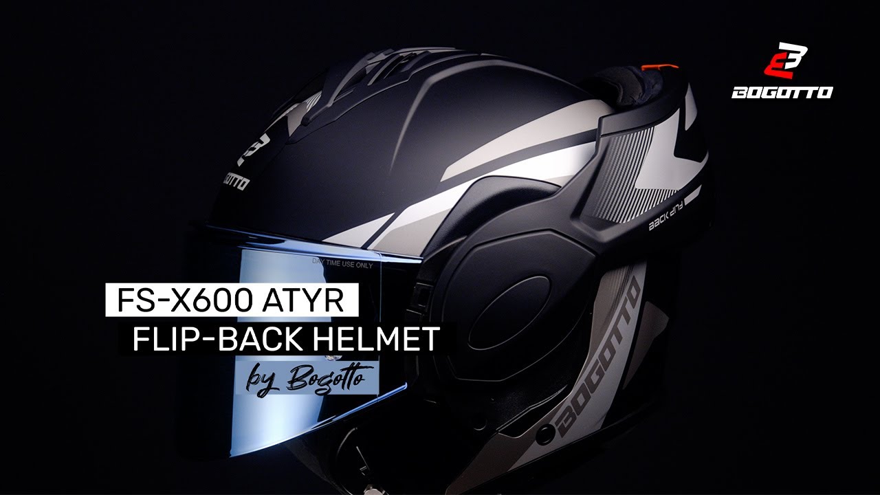 Bogotto FS-X600 Atyr Flip-Back Helmet