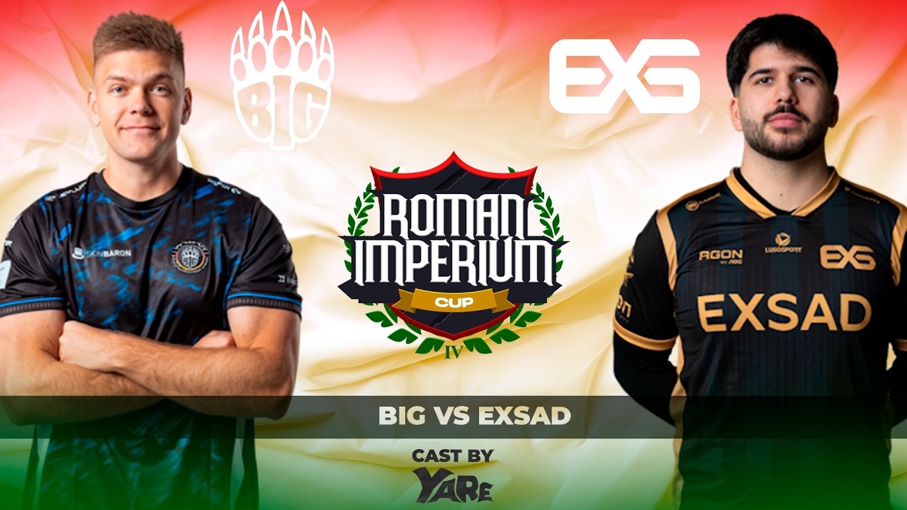 [RU] BIG vs EXSAD | Roman Imperium IV | Group D | Bo1