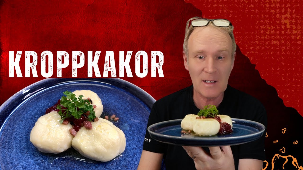 Kroppkakor på kokt potatis. Husmanskost när det är som godast