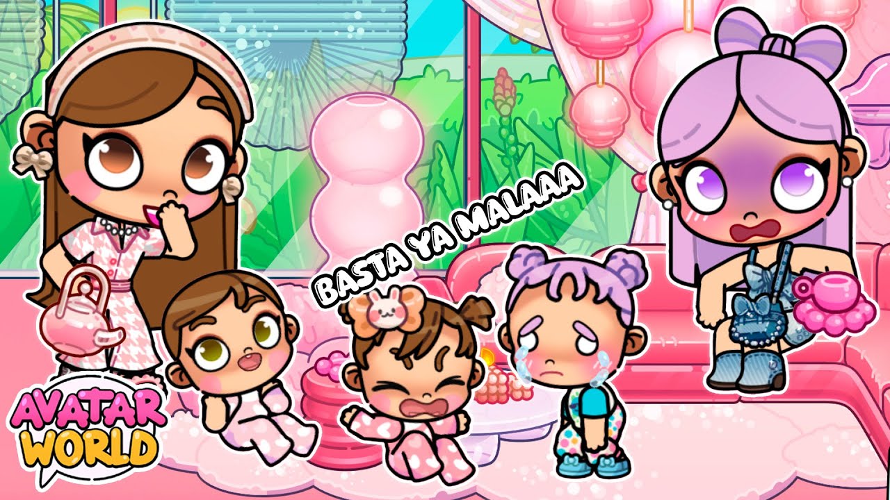 MI HIJA ENFRENTA A LA BEBÉ VECINA QUE LE HACE BULLYING 😨 en Avatar World | Alicia Gameplays 🩷