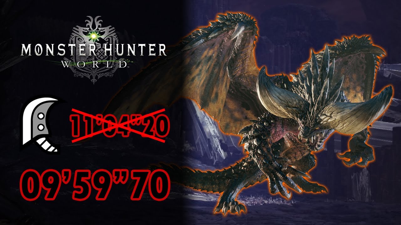 MHW | Arch-tempered Nergigante 09'59