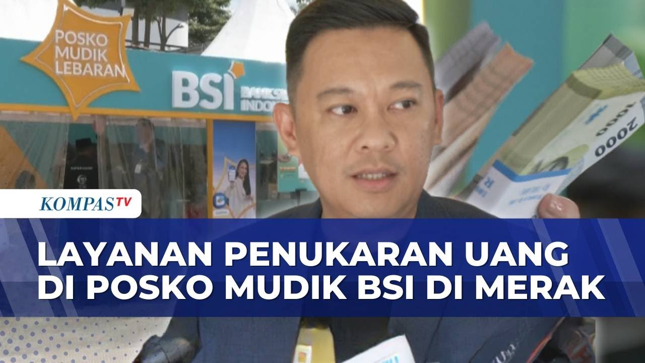 Nyaman Tunggu Kapal, Nikmati Fasilitas Lengkap Posko Mudik BSI di Pelabuhan Merak | SAPA SIANG