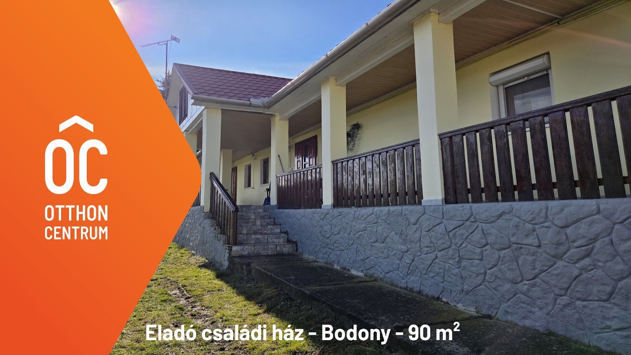 Eladó családi ház - Bodony - 90 m²