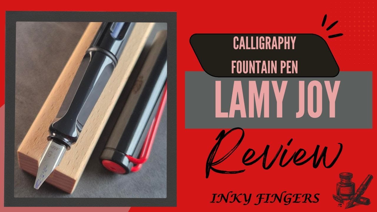 ✒️ Lamy Joy Fountain Pen Review | A Pen That Truly Sparks Joy!