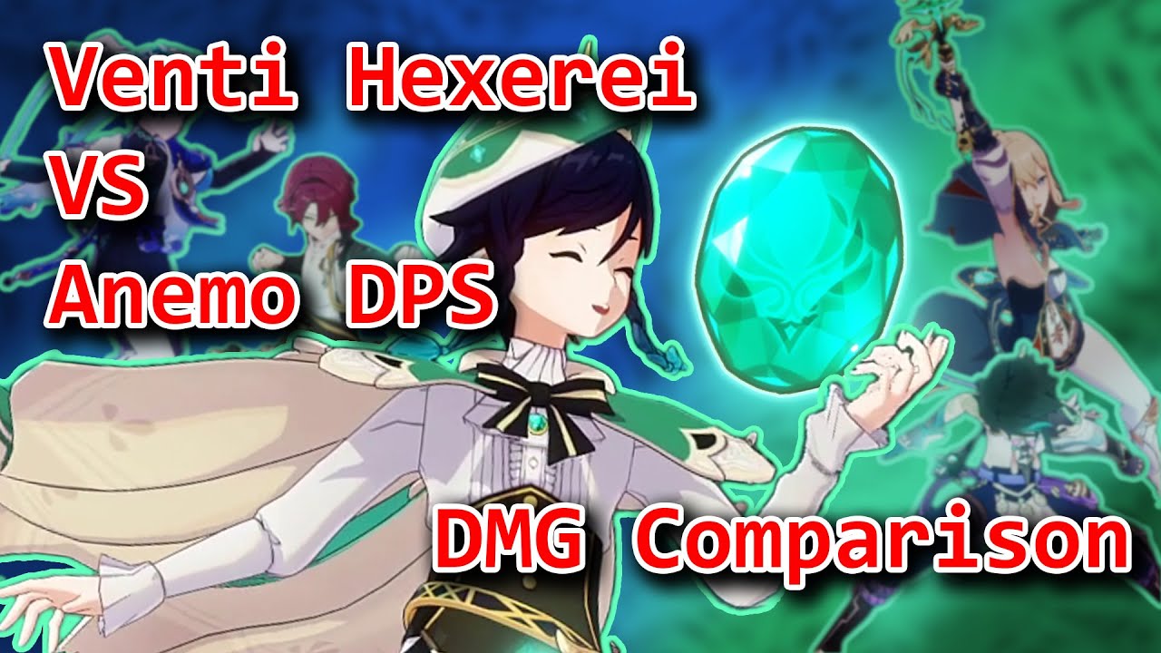 Venti’s Hexerei Buff Versus Anemo DPS Contenders | Genshin Impact