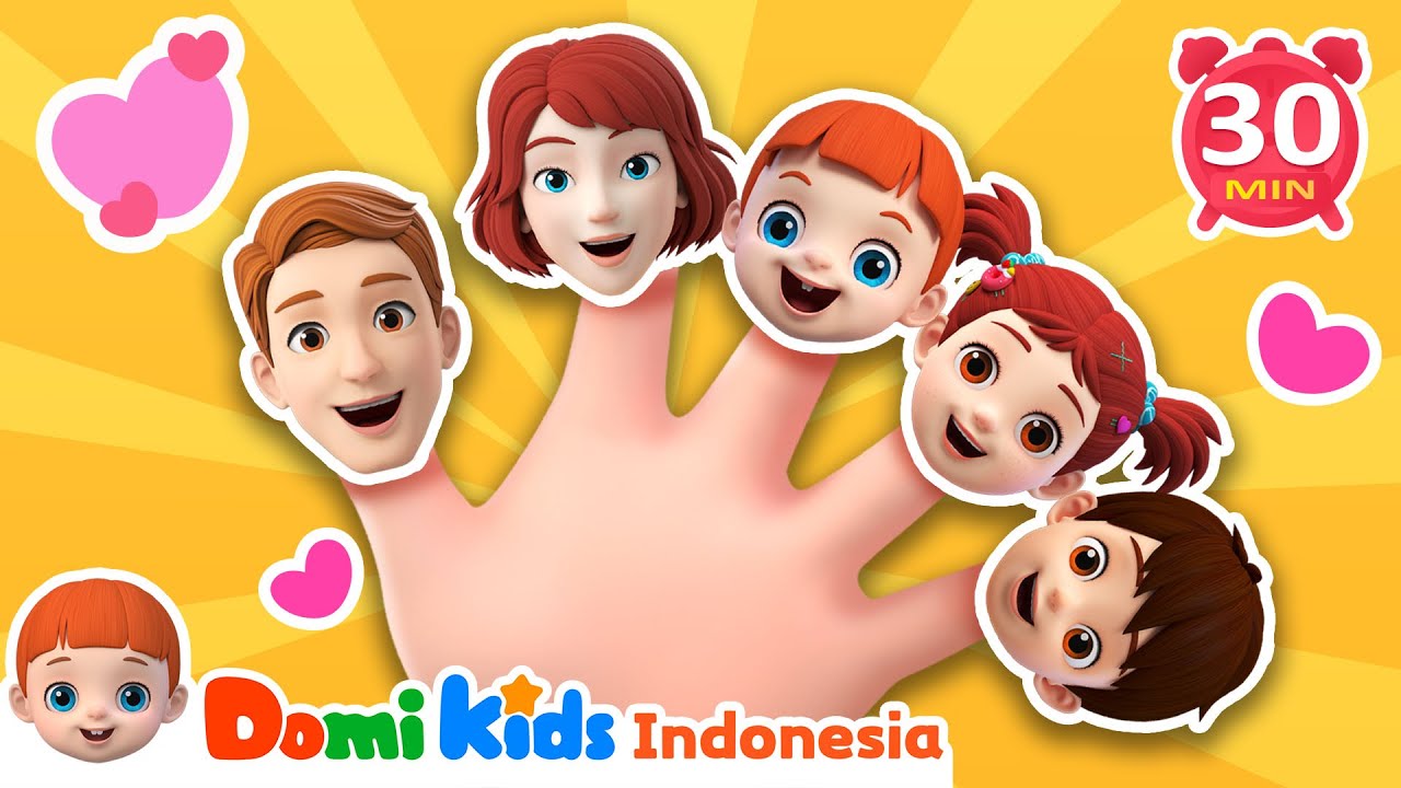 Keluarga Jari | Domi Kids Kumpulan Lagu Pesta Anak-anak | Cerita & Lagu Anak-anak