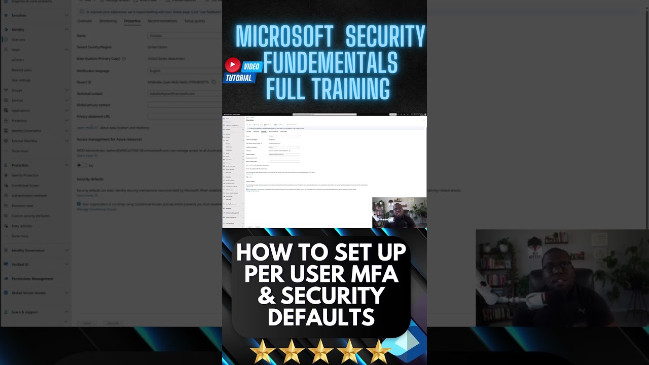 Security Defaults vs Per-User MFA 😱 Here&rsquo;s What No One Tells You #mfa #microsoftsecurity #entraid