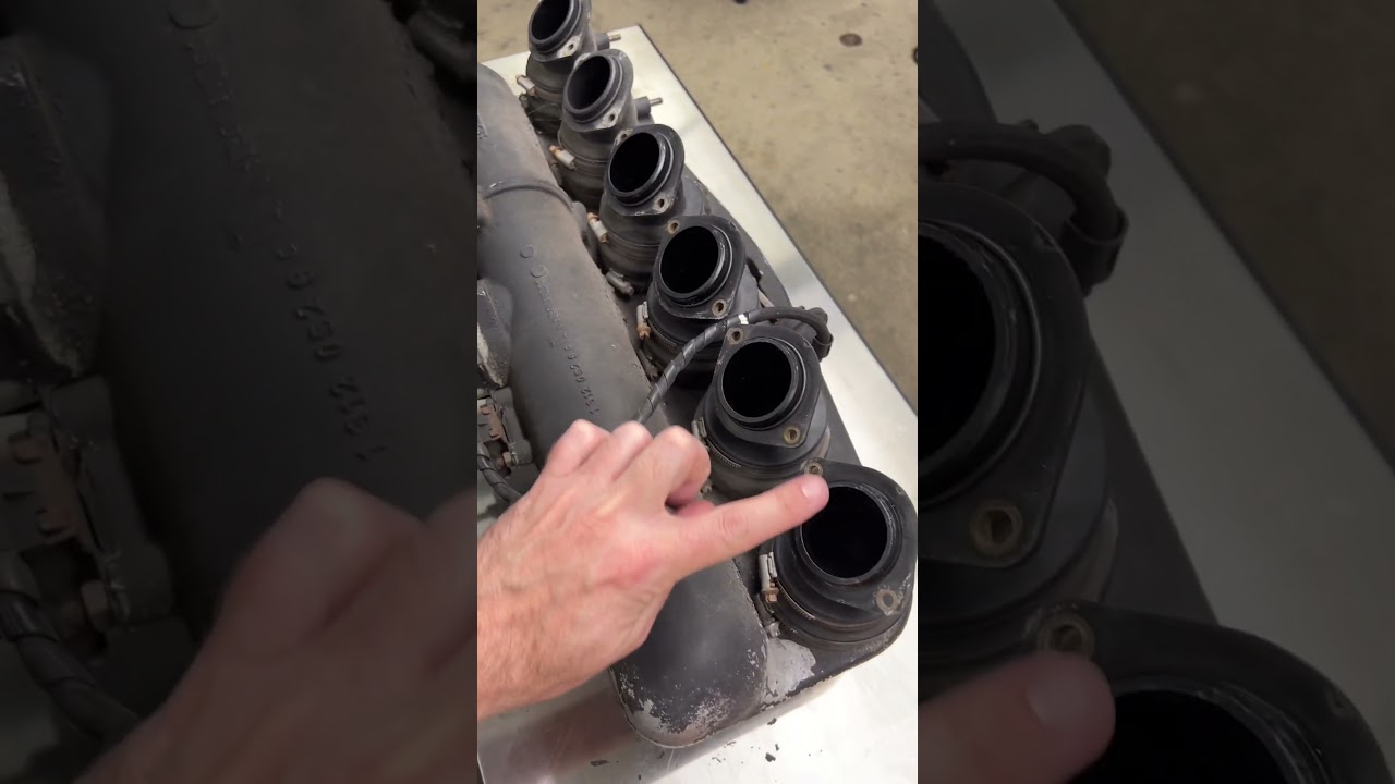 BMW E34 M5 Intake Manifold Restoration Part 1 #bmw #cars #restoration #diy #mechanic