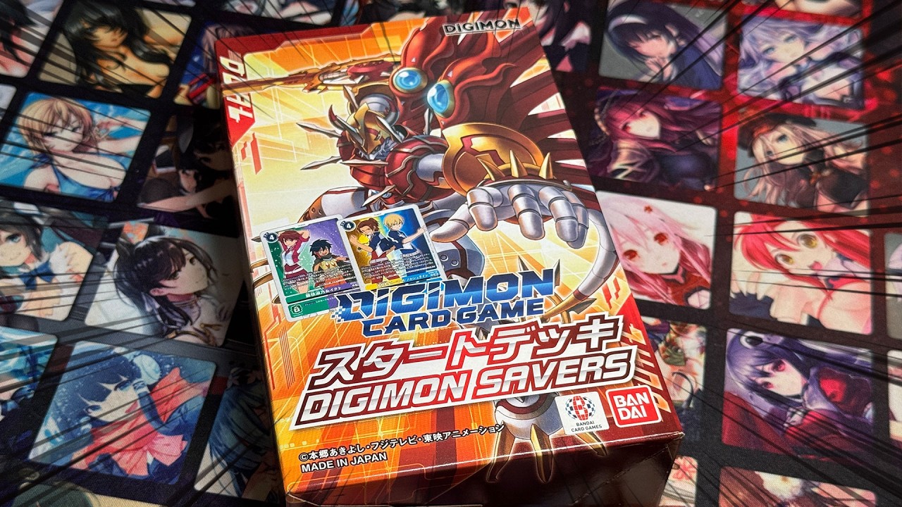 Сможем ли мы зарядиться на золото?! Распаковка набора ST-24 Digimon Savers! (Digimon Card Game)