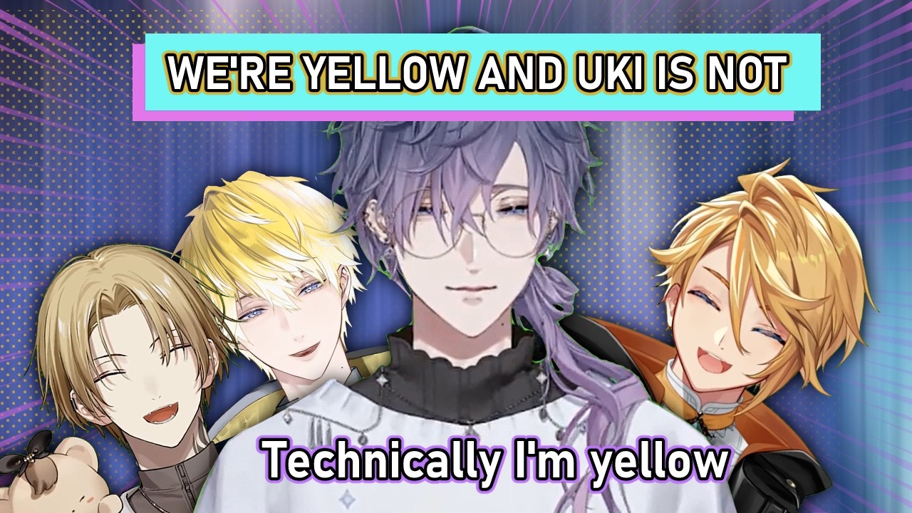 this is what happened when Uki trapped with the Niji Yellow