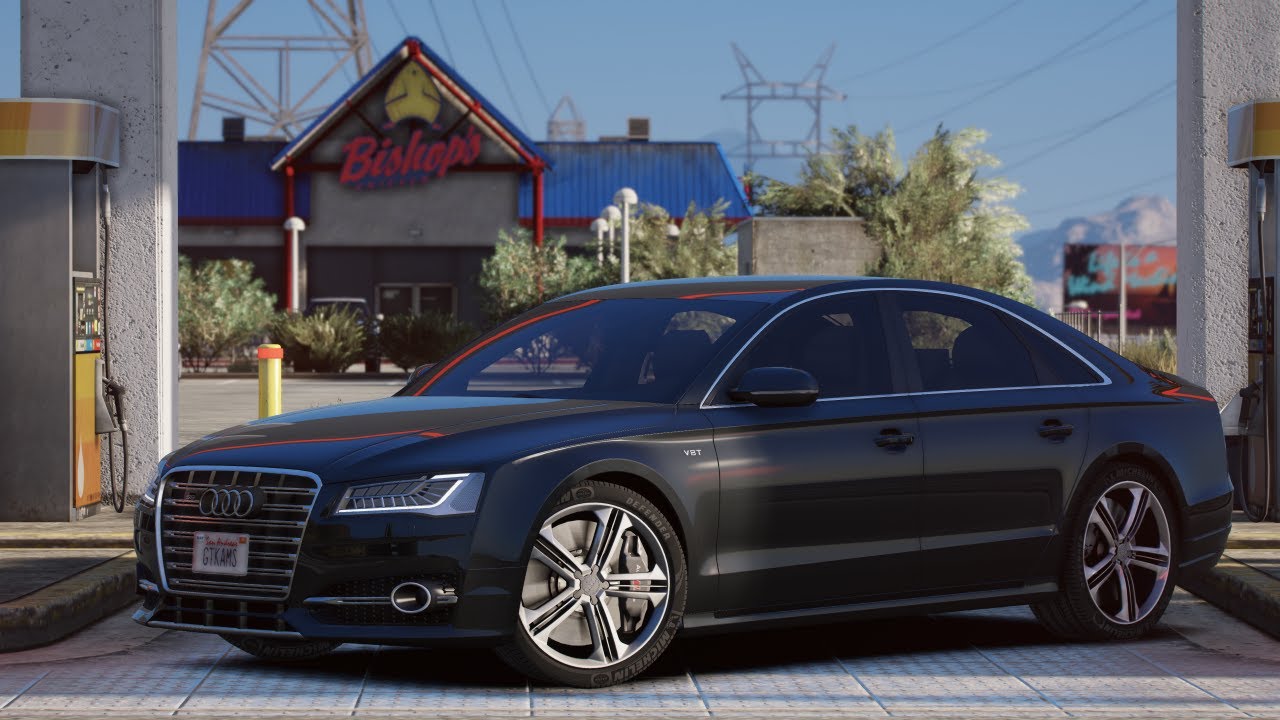 Uber Audi S8 2016 - NVE GTA 5