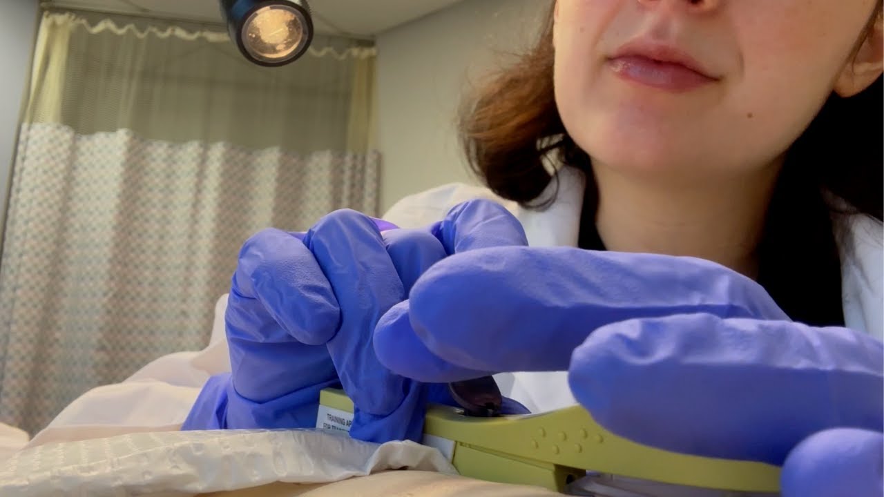 ASMR| Введение Некспланона в клинике акушера-гинеколога! (Ролевая игра в реальном медицинском каб...