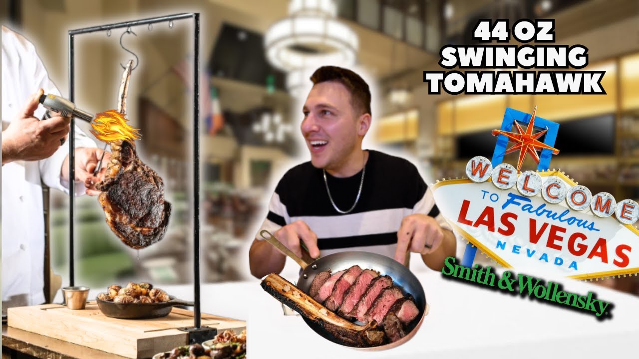 I tried the 44oz Swinging Tomahawk at Smith & Wollensky Las Vegas
