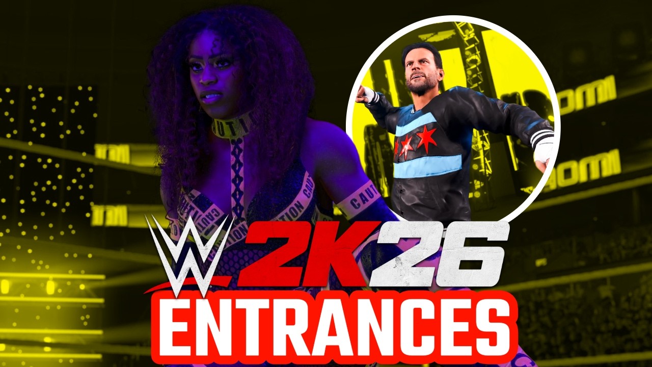 WWE Wrestlers Entrances In WWE 2K26