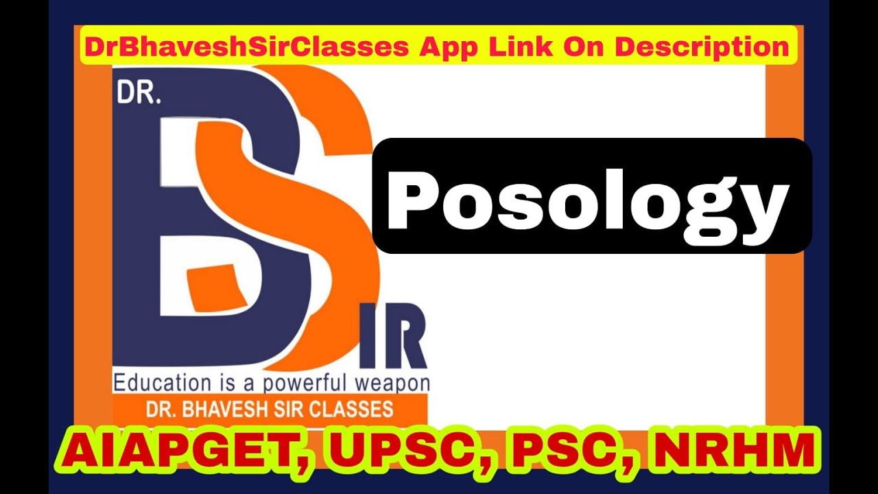 Posology ||Homoeopathic Pharmacy|| Homoeopathy||Dr.Bhavesh Sir Classes
