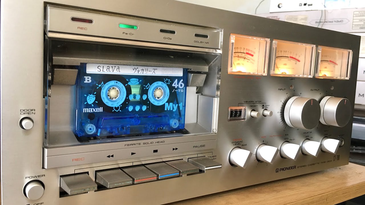 💫 Tape Pioneer CT 700 Hàng đấu giá bên nhật đẹp keng nội thất vàng óng 7 màu