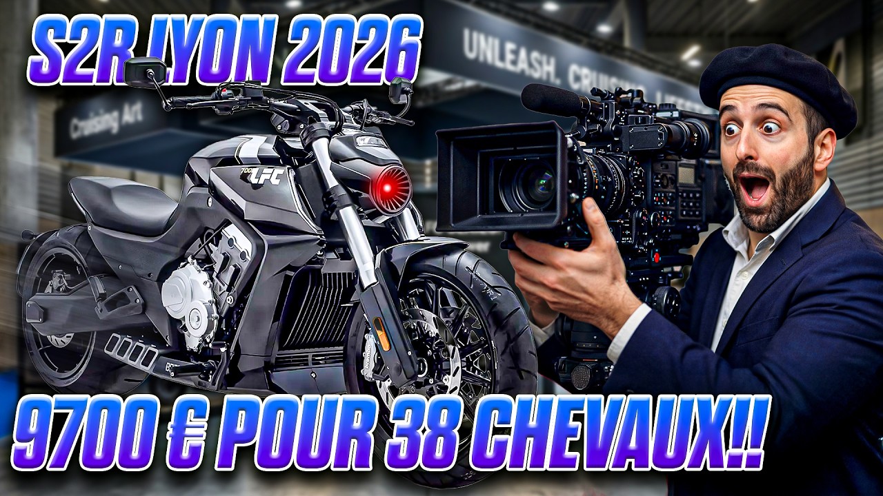 Benda présente à Lyon la 125 la plus INCROYABLE que j'ai vu!!