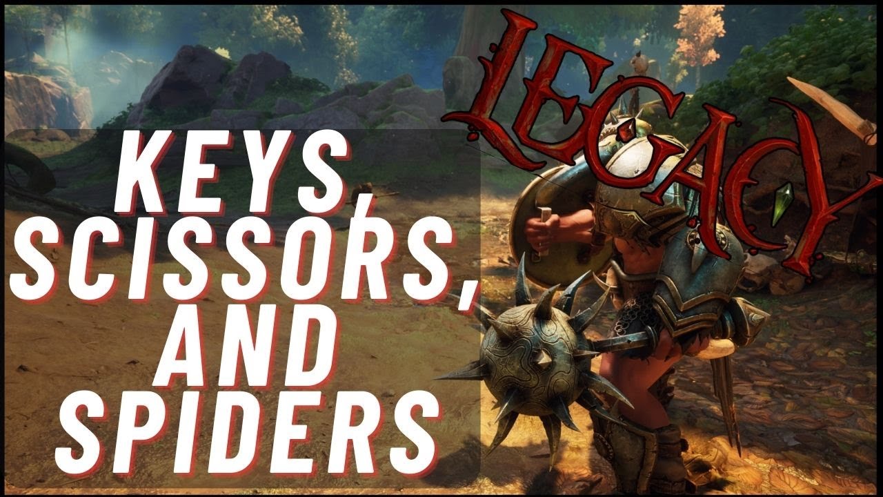 Legacy: Keys and Scissors! And Frogs, and spiders...