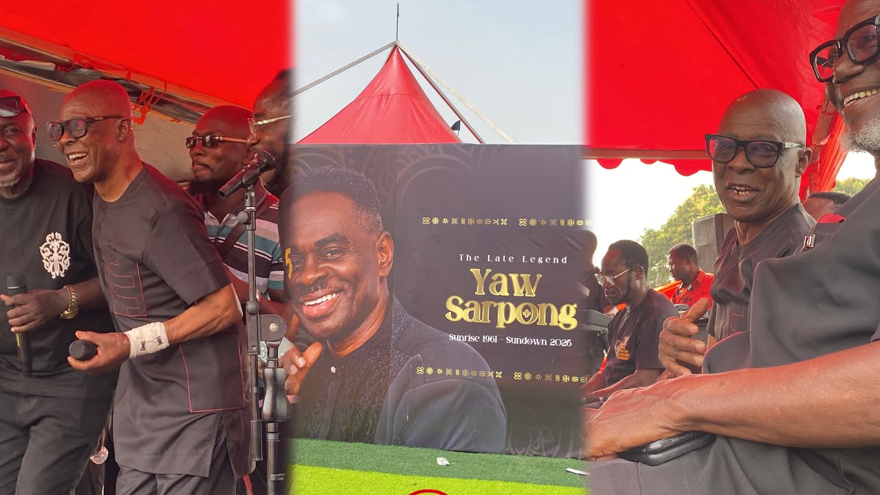  👑King of GH Gospel Music Prof Kofi Abraham Performs To Honor Legend Yaw Sarpong @One Week Observat 