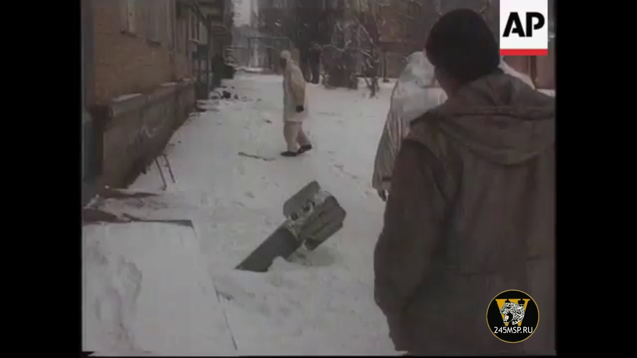 Чечня, Грозный в январе 1995г.