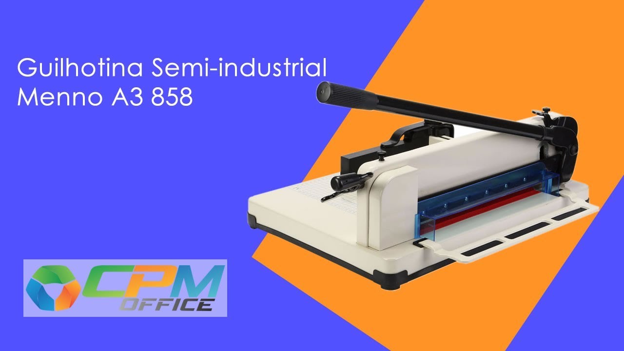 Guilhotina Semi Industrial Menno A3 858