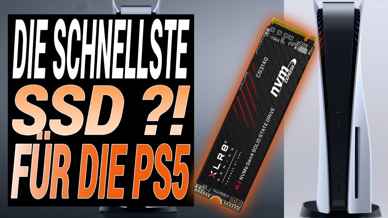 Playstation 5 Guide - Der SCHNELLSTE SSD Speicher ?! für deine PS5 - PNY XLR8 CS 3140