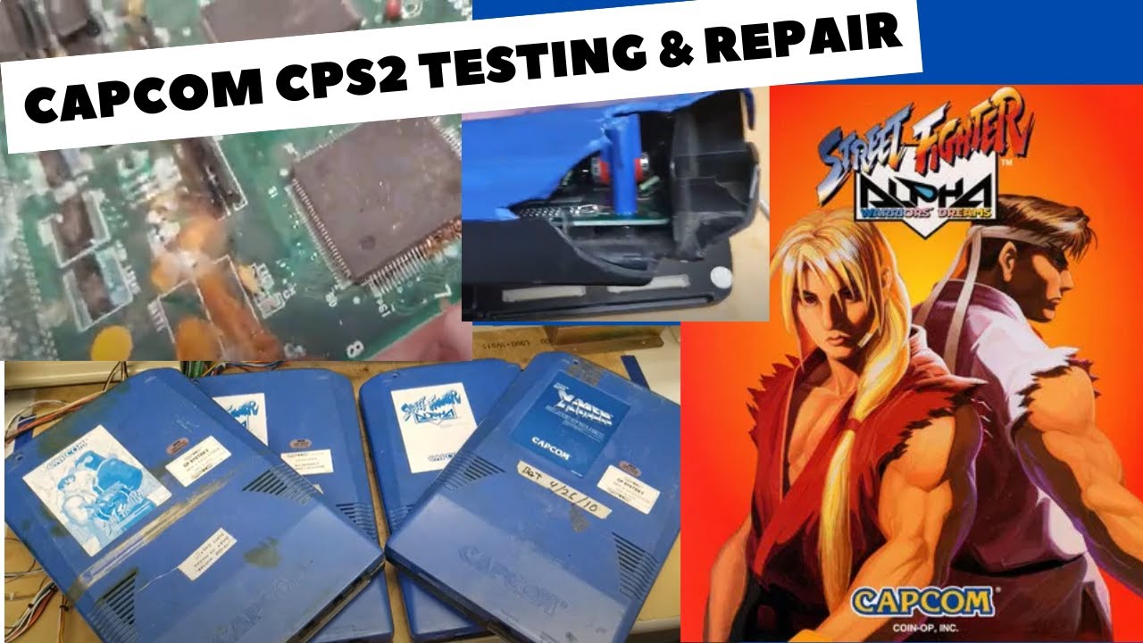 My First Capcom CPS2 Repair - Part 3 - Mostly Just Cleaning Card Edge & Case Damage
