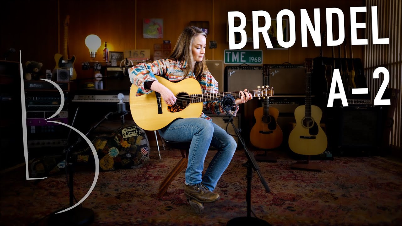 Brondel A-2 Brazilian Rosewood & German Spruce | The Music Emporium