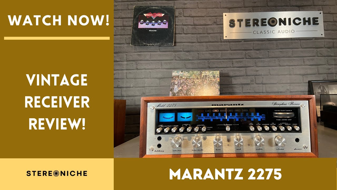 Marantz 2275 Review - A Great Vintage Receiver