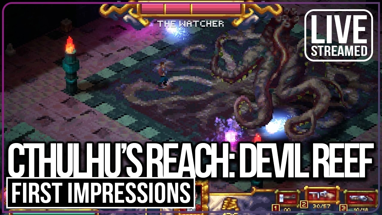 НОВЫЙ лавкрафтовский &laquo;рогалик&raquo; ПРОСТО ОБАЛДЕННЫЙ! | CTHULHU'S REACH: DEVIL REEF &mdash; Первые впечатле...