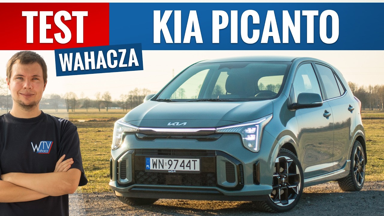 KIA Picanto 2025 - TEST PL (1.2 DPI 79 KM) Jest auto i jest zautomatyzowana skrzynia