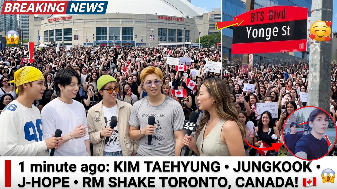 1 Minute Ago: BTS Toronto EXPLODES! Foreign Media Reacts as ARMY Takes Over Rogers Stadium!