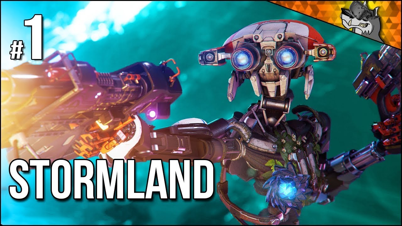 Stormland | Часть 1 | Наше грандиозное путешествие роботов начинается!