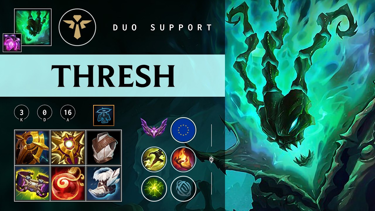 Thresh Support vs Nautilus - EUW Master Patch 26.05