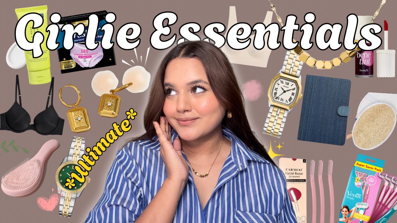 Every Girl/Women Must Have These!🎀🫶🏻 Essentials for Women💫