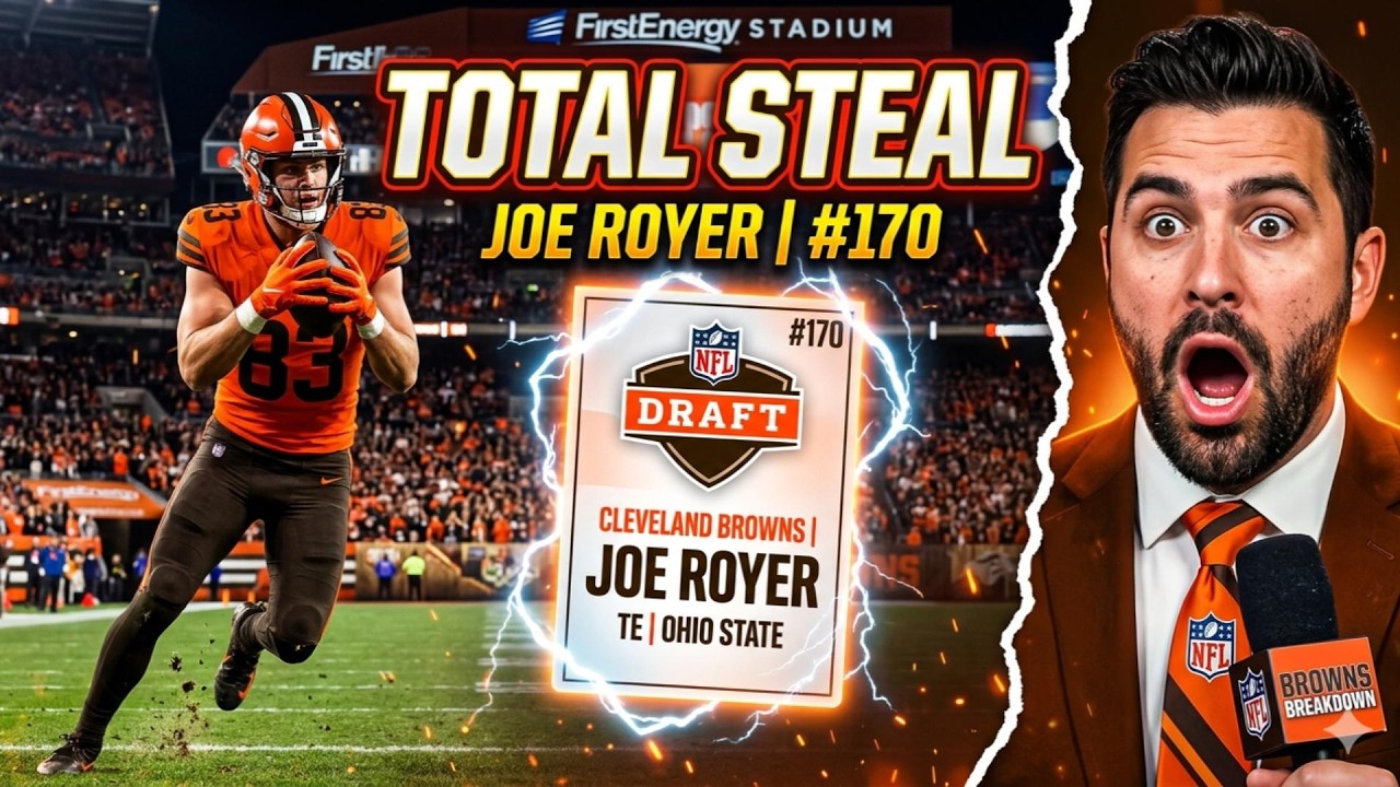 Browns Just STOLE Joe Royer at Pick 170&hellip; NFL Won&rsquo;t Be Ready