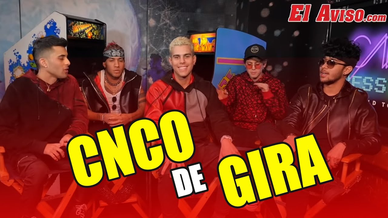 CNCO de gira, Press Start Tour