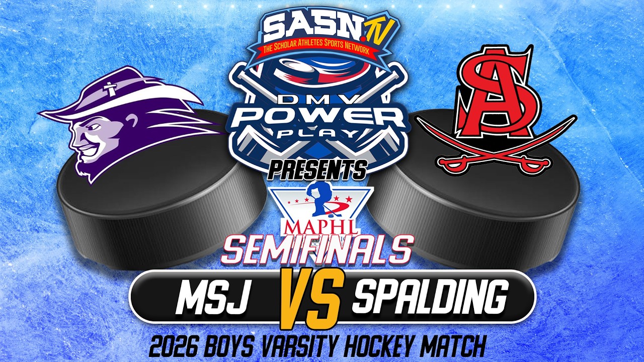 MSJ Gaels vs Archbishop Spalding Cavaliers | MAPHL Semifinal Highlights  | DMV Power Play
