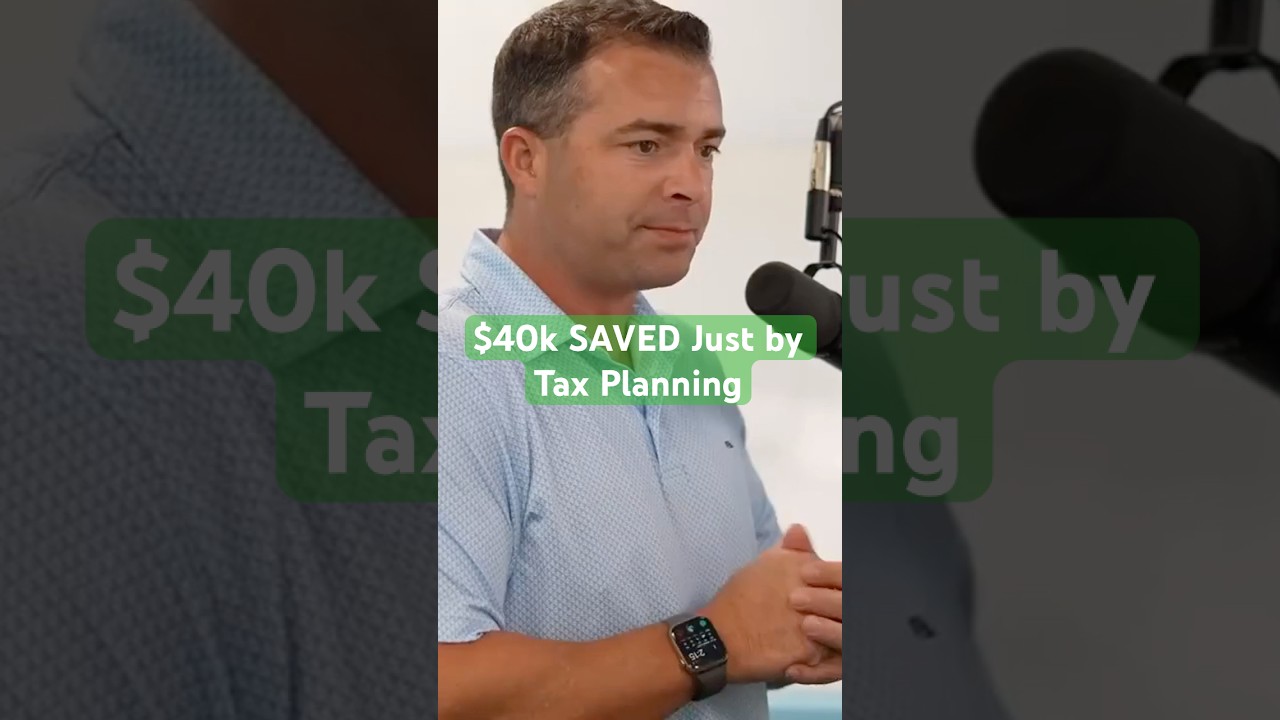 WATCH FULL VIDEO ☝️ Brian's $40,000 Tax Savings Lesson!