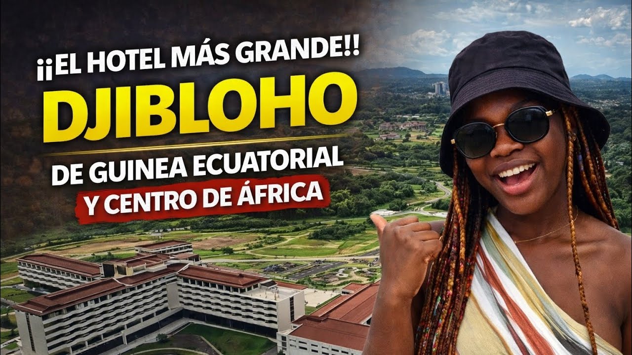 ENTRÉ  al HOTEL MÁS GRANDE ÁFRICA CENTRAL 😱 en LA NUEVA CAPITAL DE GUINEA ECUATORIAL 
