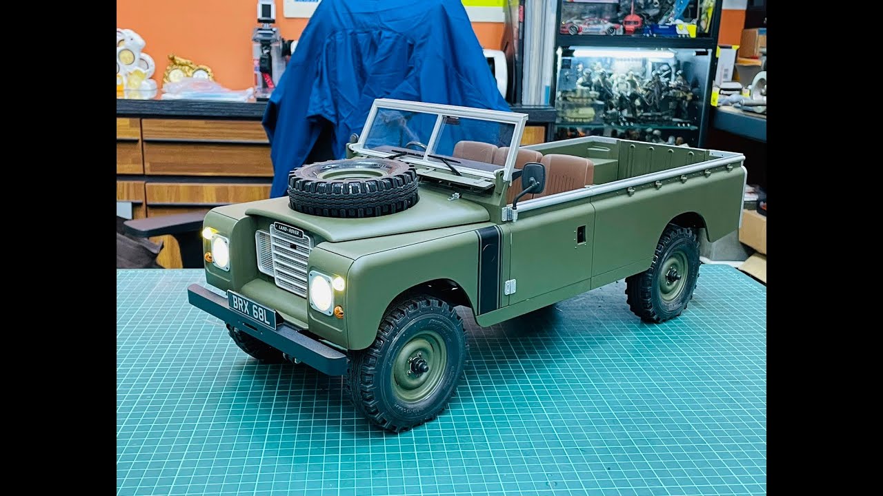 RC 1/10 BOOMRACING BRX02 LAND ROVER S3 109 #68L