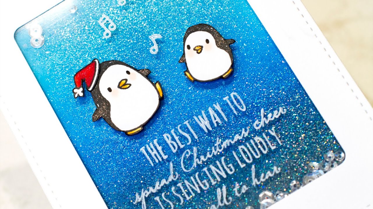 Shaker Card Window Stamping
