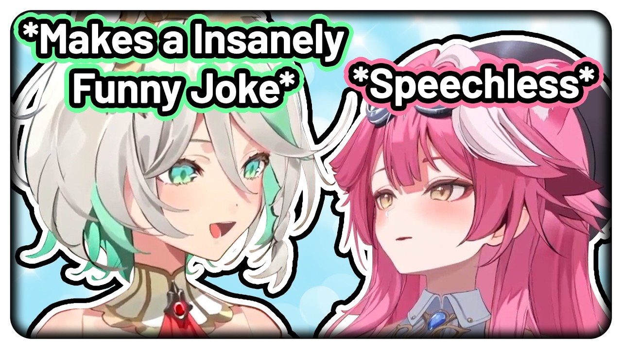 Raora's reaction to Cecilia's insanely funny joke 【Hololive EN】