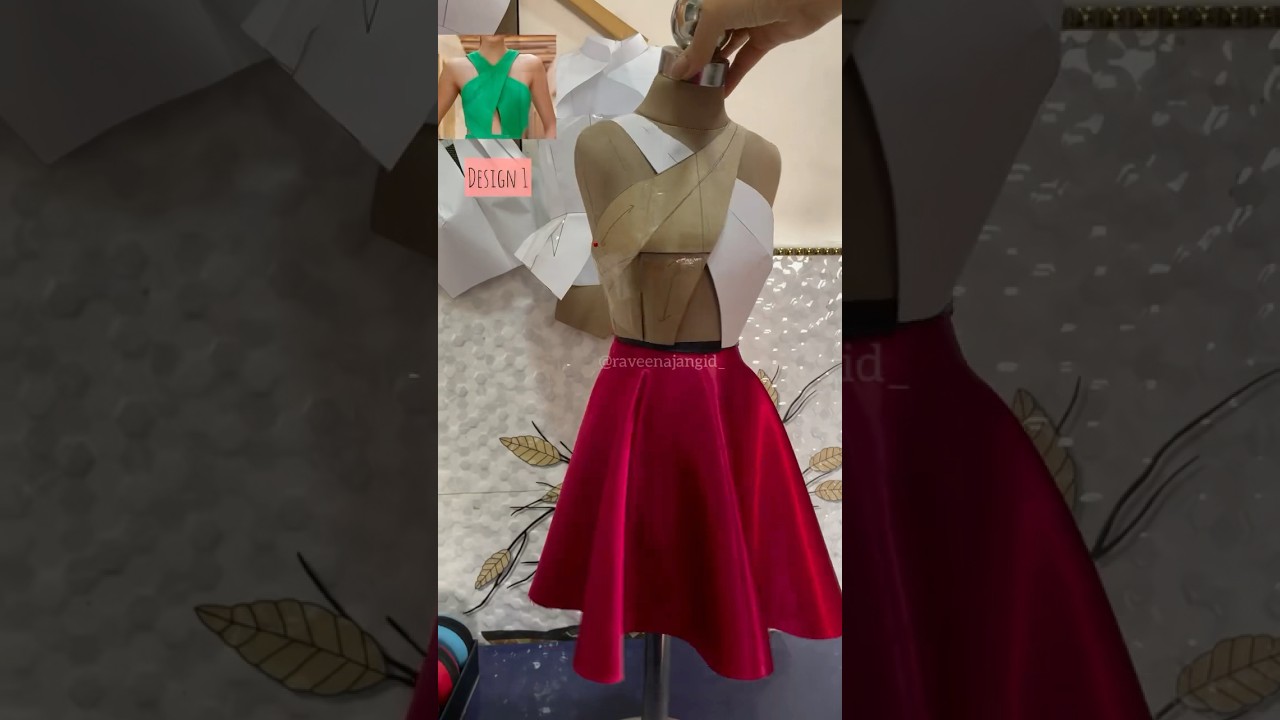 WHICH DESIGN YOU LIKED? #shorts #shortvideo #diypattern #diy #sew #patternmaking #patterncutting
