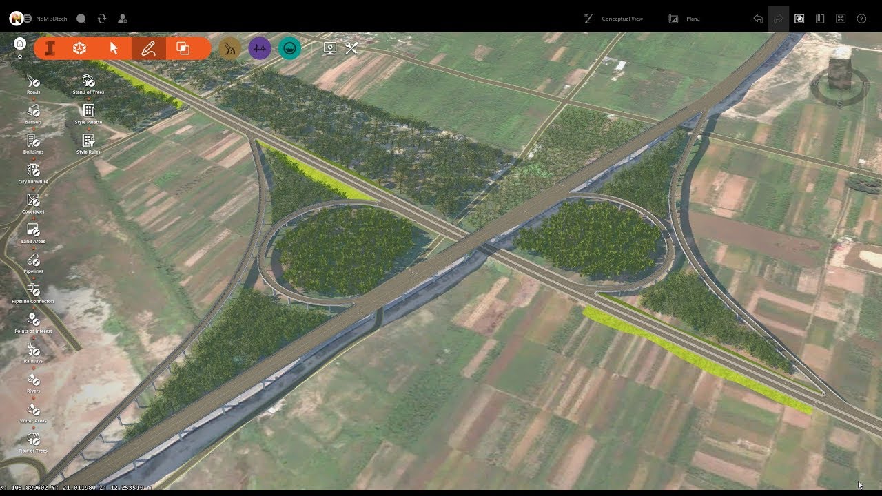 Infraworks Learning - Thiết kế nút giao khác mức (Design road interchange)