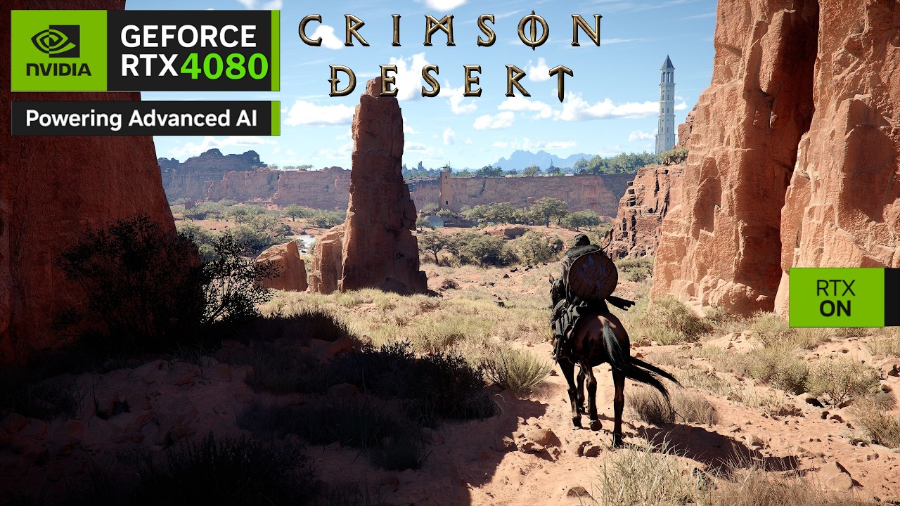 Crimson Desert | RTX 4080 | 4K 1440p DLSS 4 Ray Tracing RR & FG