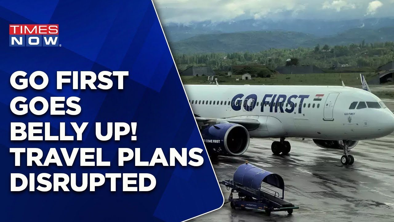 Go First Flights Cancelled | Files For Bankruptcy | Passengers Stranded | Chaos Erupts |English News