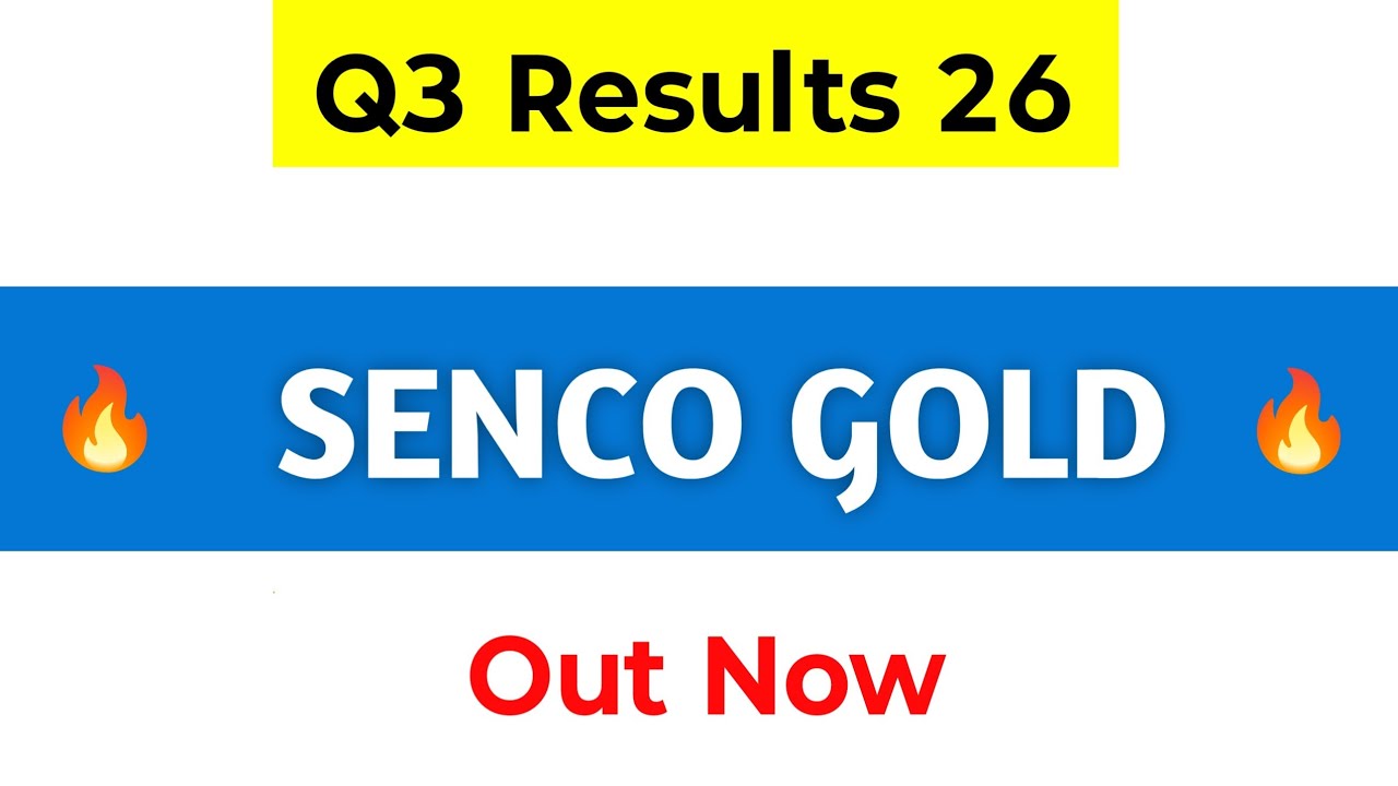 Senco Gold Q3 Results | Senco Gold Results | Senco Gold Share Latest News