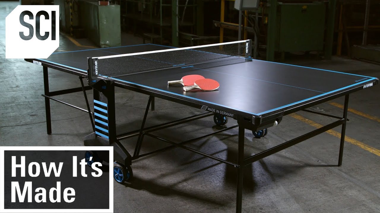 How To Build a Ping Pong Table | How It's Made